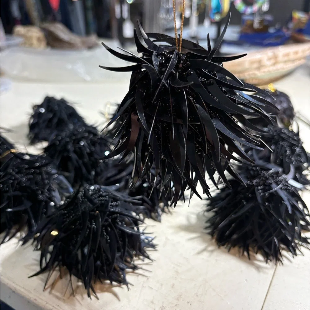 Source Unknown Black Decorative Ornaments Rare and very Unique!
